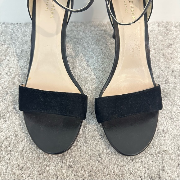 NWOB Cole Haan Grand OS Black Ankle Strap Heels - Picture 5 of 8